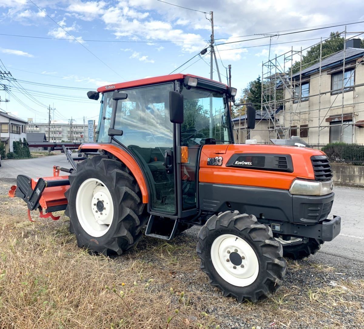 SOLD OUT】クボタ トラクター GL337 33馬力 ハイスピード キャビン