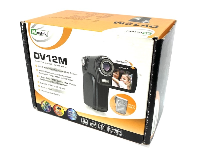 Mustek DV12M デジカメ フルセット a1645 Mustek DV12M デジカメ フルセット a1645 - メルカリ