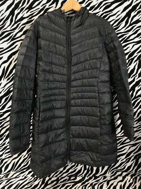 中古 To 7211t 良品 大きいサイズ Uniqloユニクロ ウルトラライトダウン ロング コート ダウン ジャケット 長袖 ブラック レディースxl の落札情報詳細 ヤフオク落札価格情報 オークフリー スマートフォン版