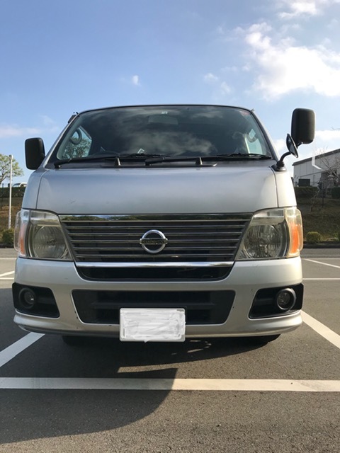 即購入可！日産E25キャラバン後期NISSANグリル