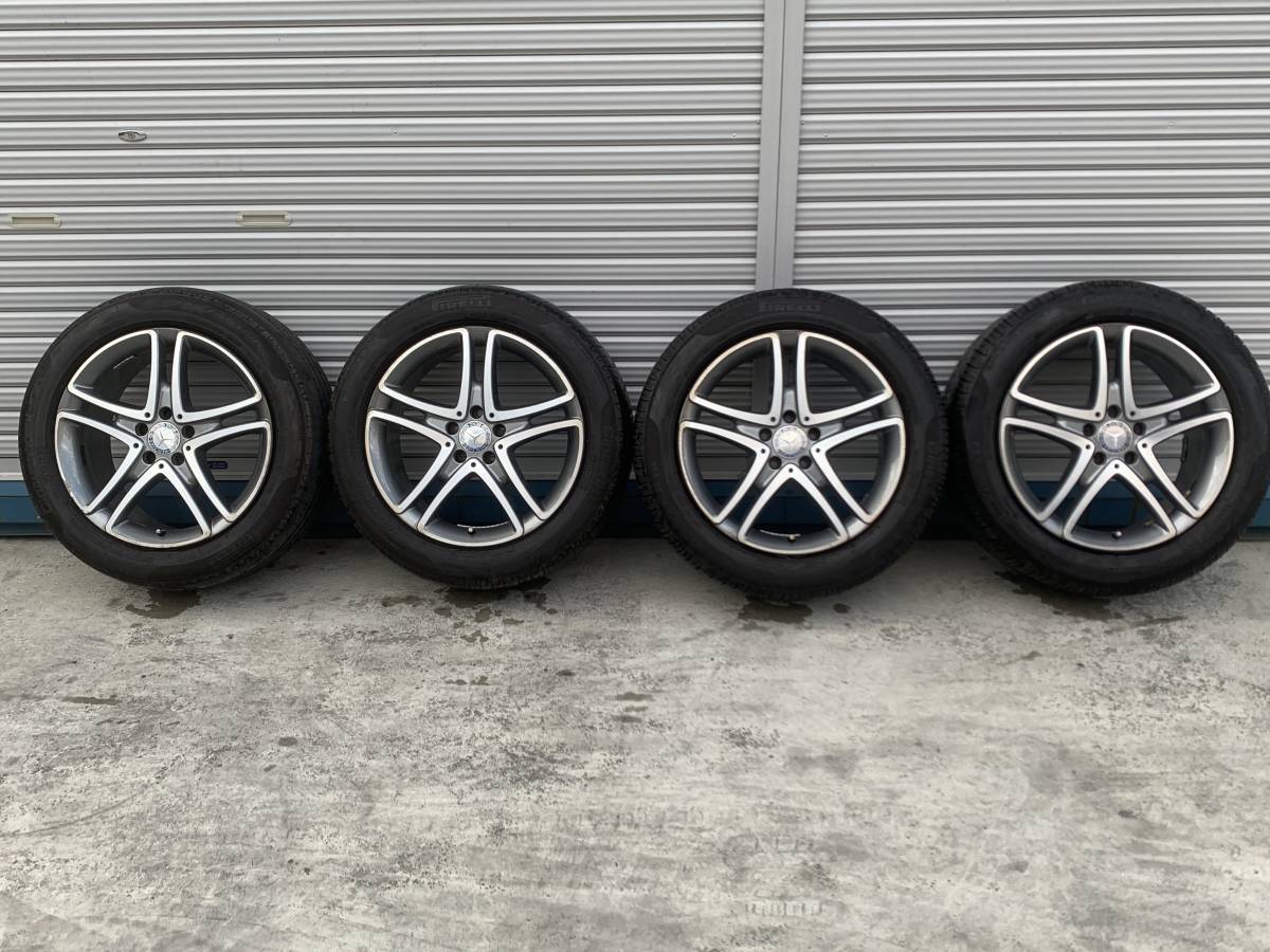 w222 ベンツsクラス18インチ純正ホイール Pirelli 冬用タイヤセット