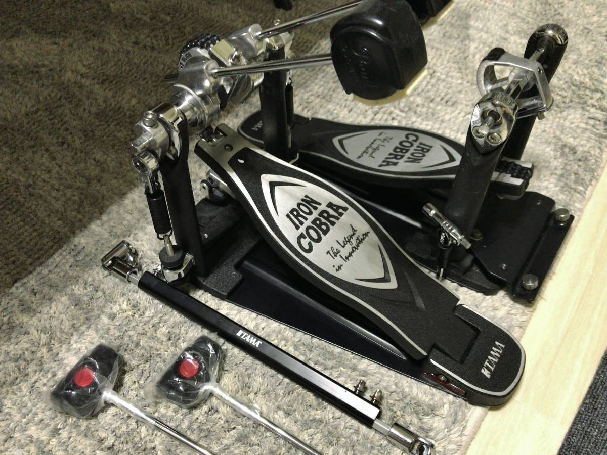 TAMA アイアンコブラ HP900RWN ツインペダル（TAMA HP900RWN アイアン  
