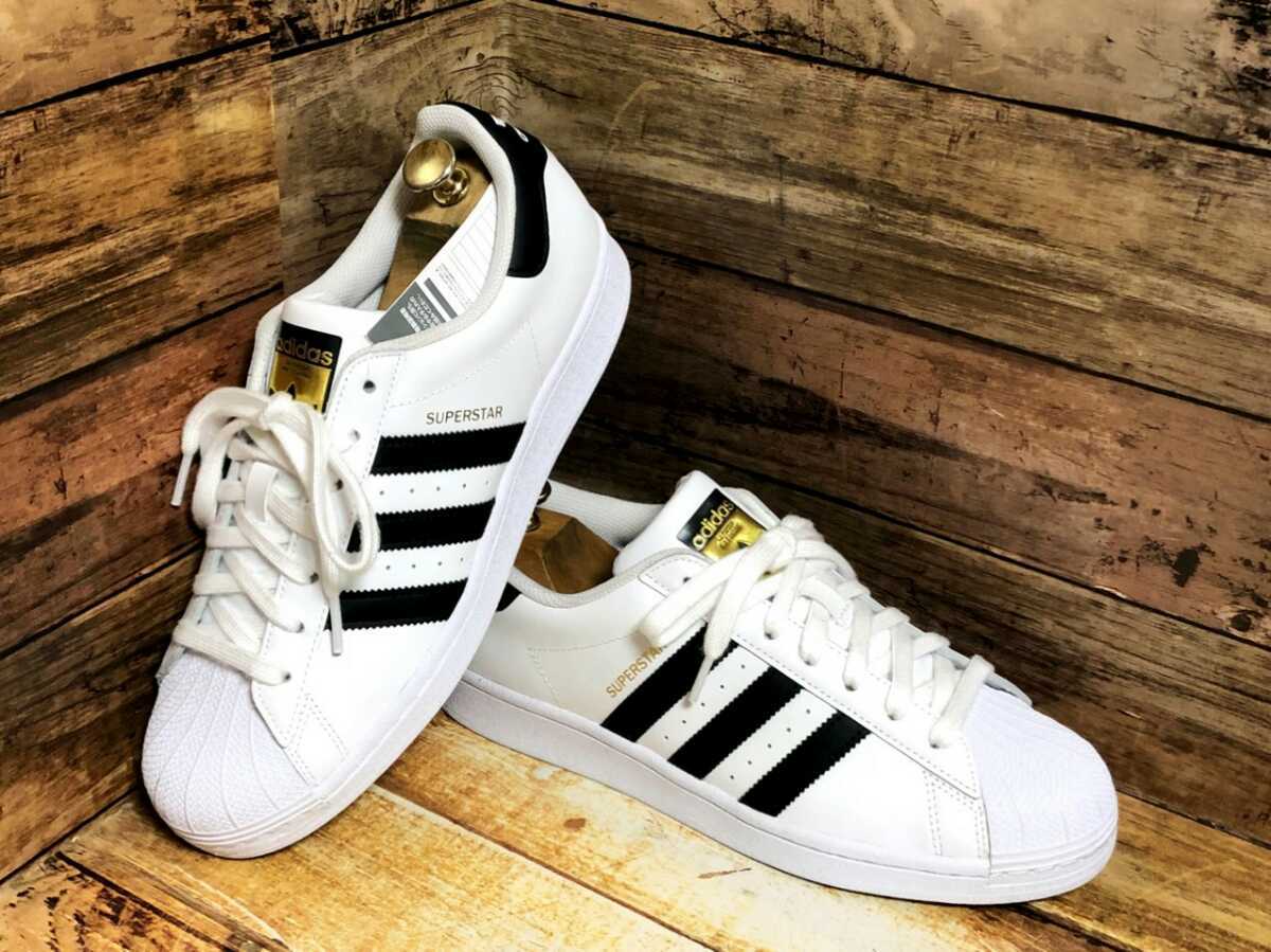 adidas Superstar GOLFゴルフシューズ 27cm 金ベロ 美品‼️adidas Superstar GOLFゴルフシューズ 27cm 金ベロ