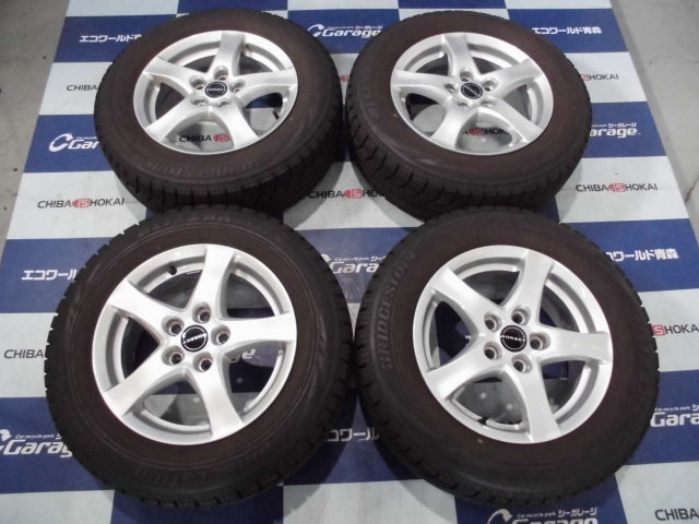 46 BRIDGESTONE 195/65R15 トヨタ用 スタッドレス 正規品 1本 2025年製 スタッドレスタイヤ 195⁄65R15 91Q