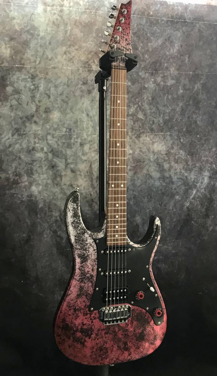 Ibanez（アイバニーズ） ストラトキャスター ラップ塗装 エレキギター