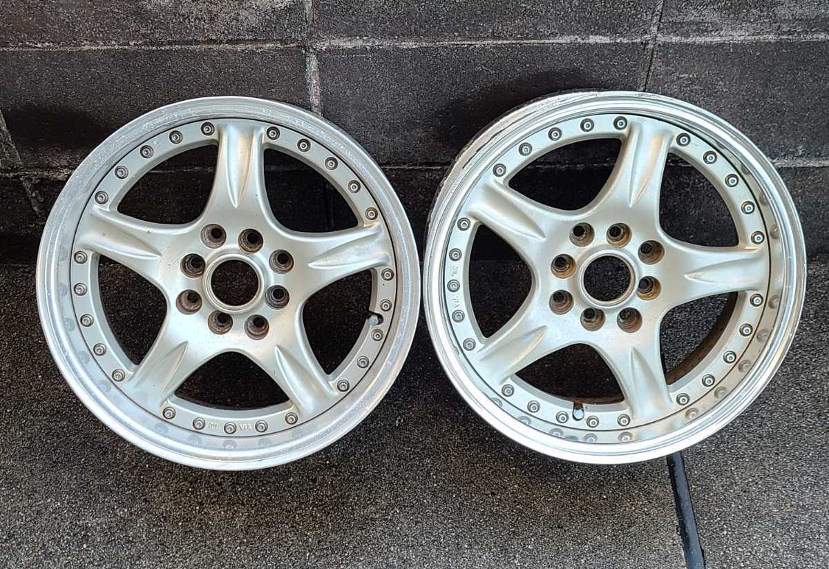 プレセディオ CST デーモンキャンバー 2本セット 中古 7J off +20 4