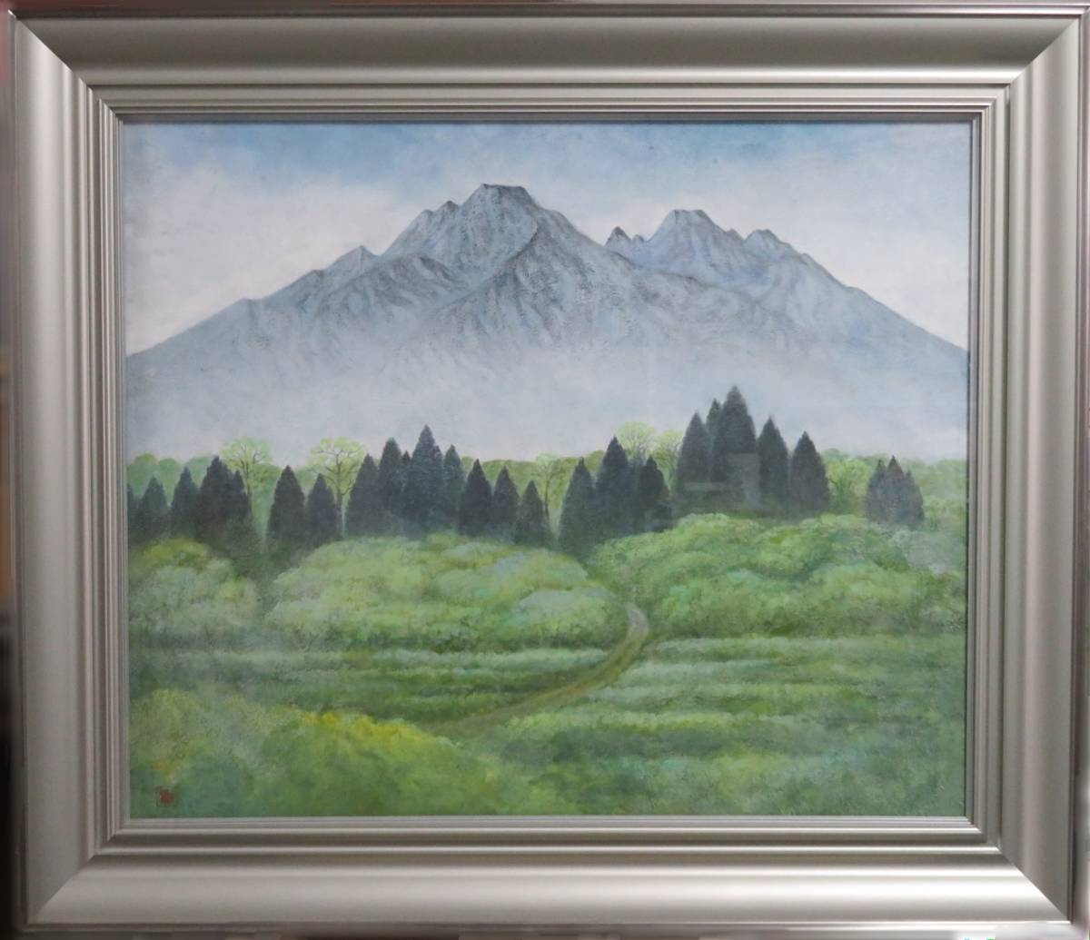 油絵　　八ヶ岳 楽天市場】絵画（油絵） 八ヶ岳 （山口新平） 送料無料 【海・山