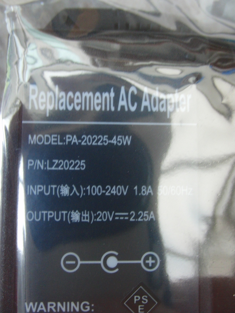 新品 新品 Nec互換acアダプター v 2 25a 45w Nec Versapro Lavie Z Adp003 Adp 45td E Pc Vp Bp98互換 電気用品安全法 Pseマーク付 の落札情報詳細 ヤフオク落札価格情報 オークフリー スマートフォン版