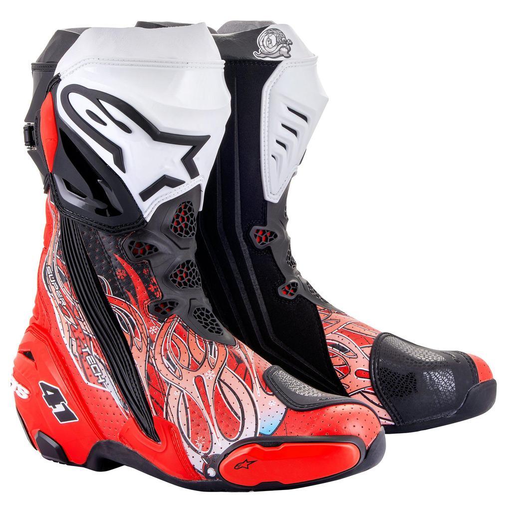 新品】限定品 Alpinestars スーパーテックR 芳賀 レプリカ EU42