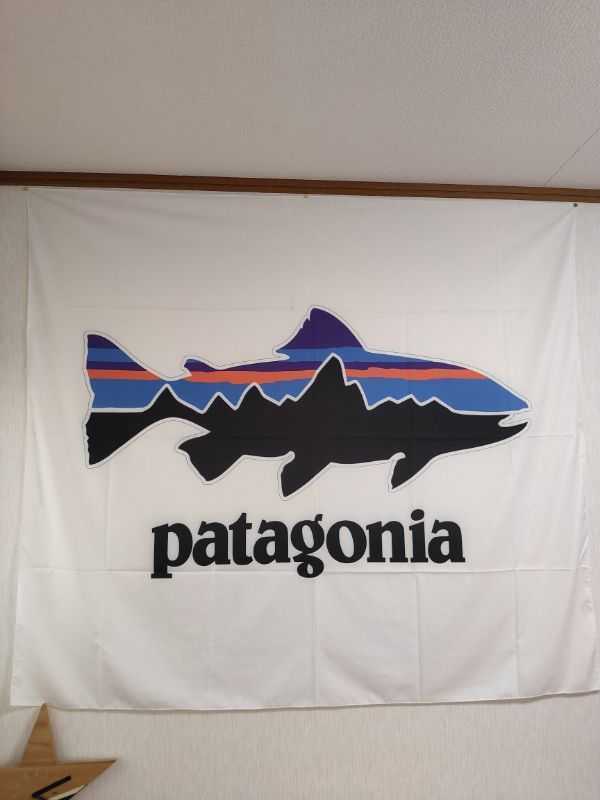 新品】売りつくし パタゴニア タペストリー バナー フラッグ 部屋飾り