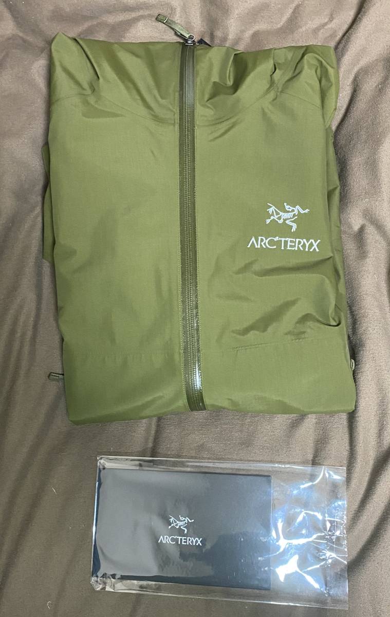 ARC'TERYX 日本限定カラー 美中古 Zeta SL jacket SMUBushwhack サイズS カーキ アークテリクス ゼータ