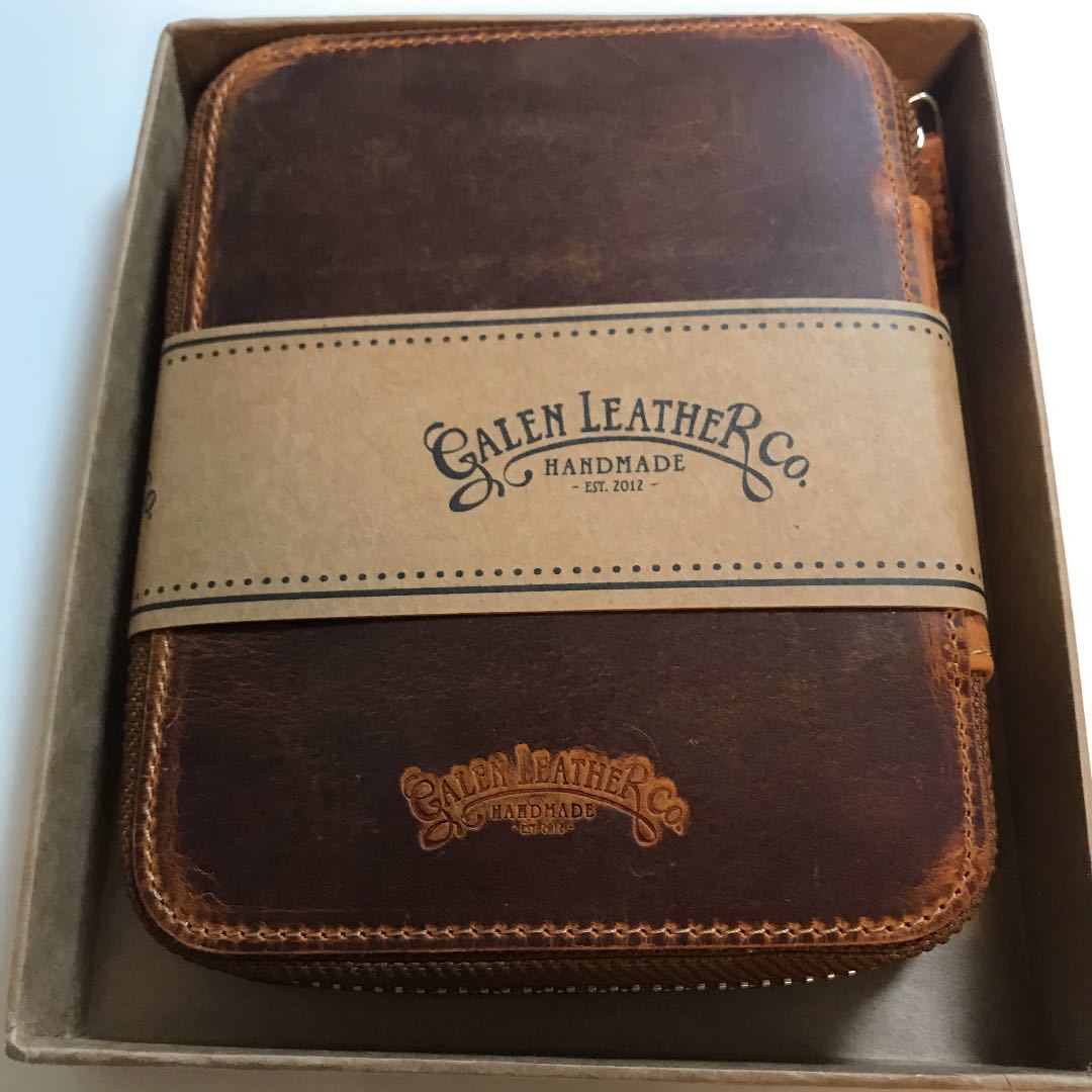 ガレンレザー ペンケース（10本挿し）クレイジーホースブラウン
