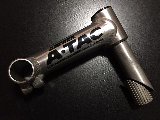 ANSWER A・TAC ステム ビンテージ アンサーの落札情報詳細 - Yahoo