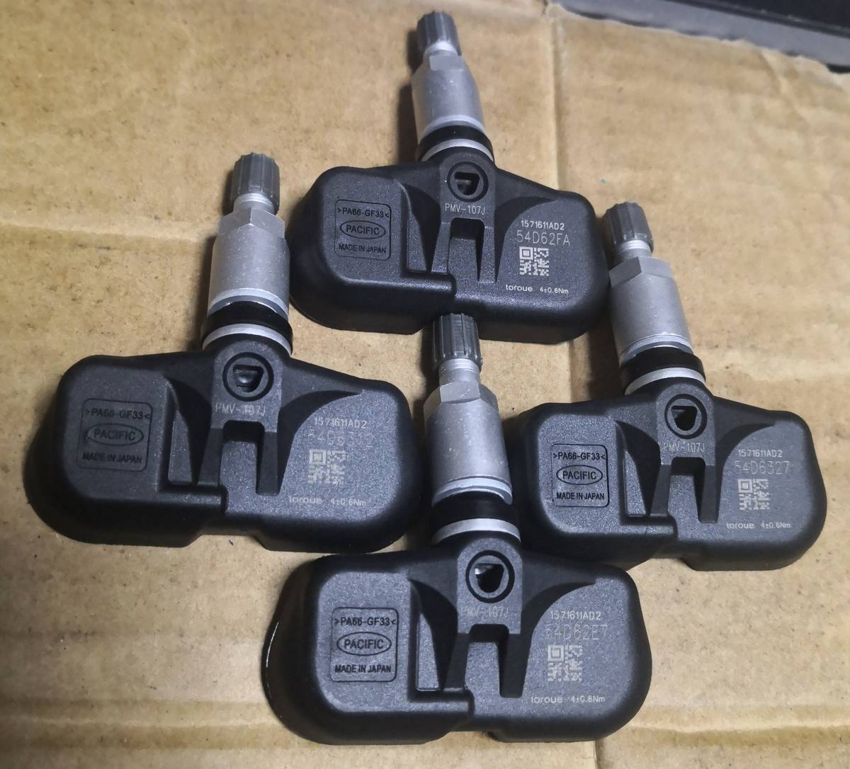 TPMS 空気圧 センサー PMV-107J 42607-33011 42607-30020 42607-30050