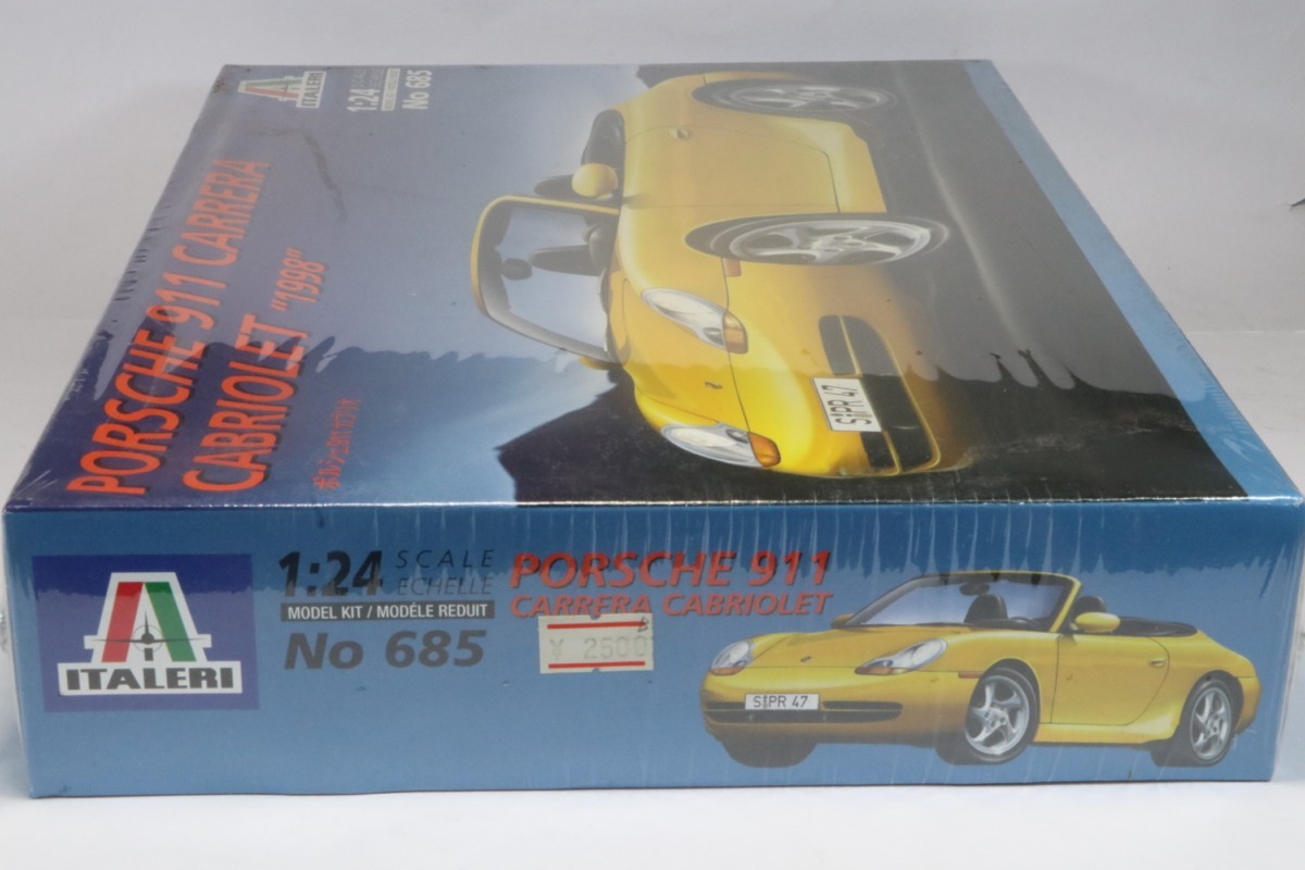 ITALERI イタレリ ポルシェ 911 カレラ カブリオレ 996 1/24