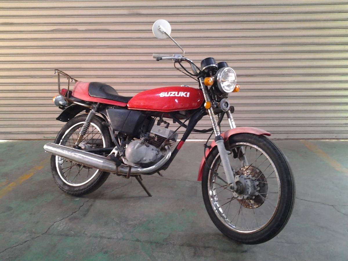 ウルフ50お譲りします、書類あり部品取りレストアベース