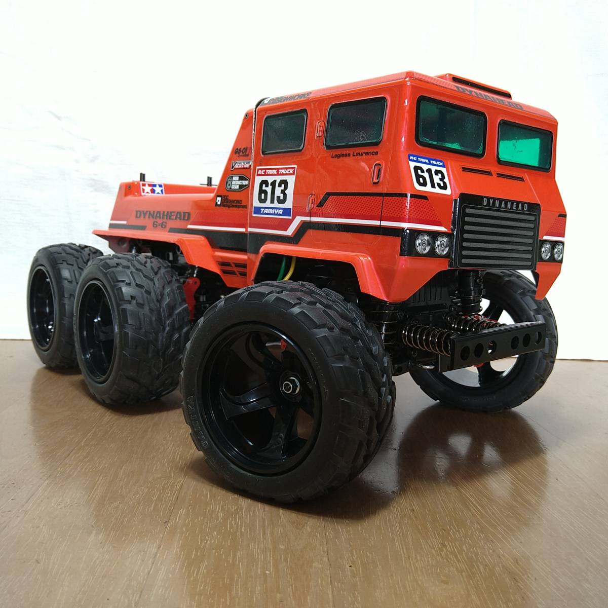 新品】□タミヤ G6-01TR ダイナヘッド 組立済み メカ無しの落札