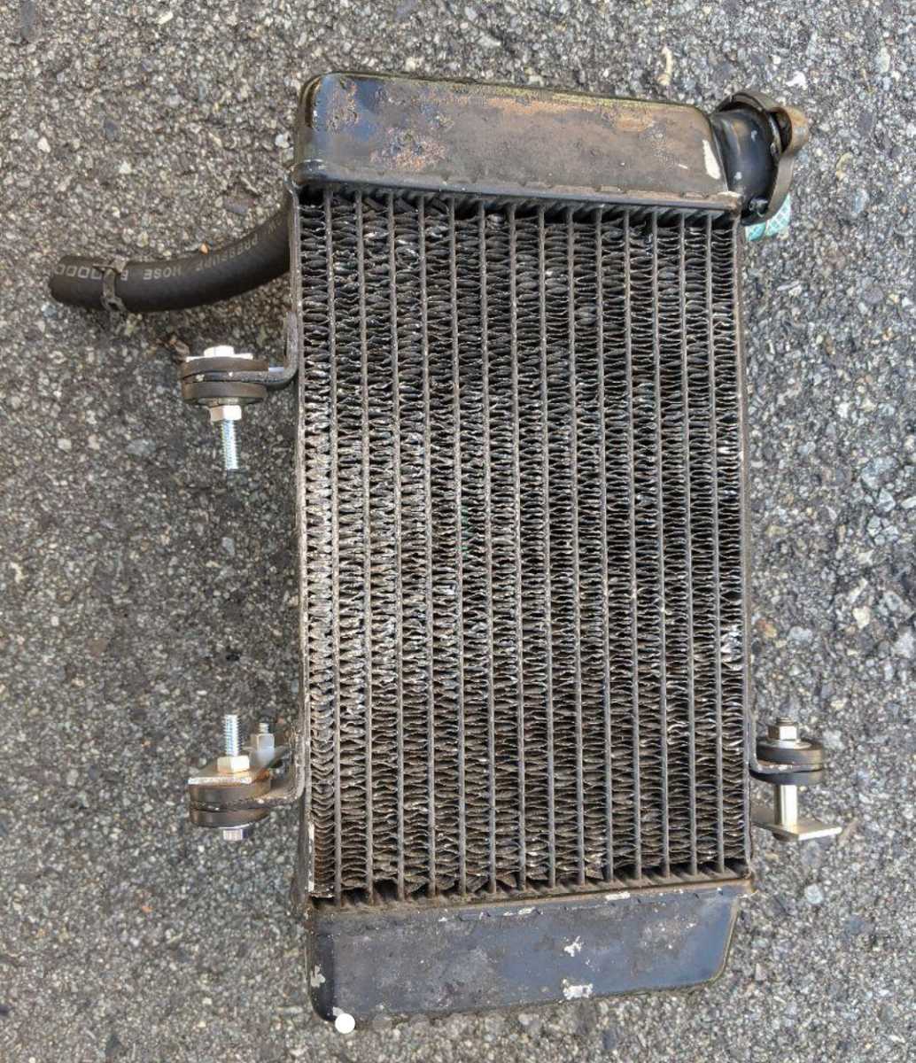 TZMラジエター （NS1用）に加工済み NS-1 NS1 ac10 NSR50 NSF50 アルミラジエーター - メルカリ