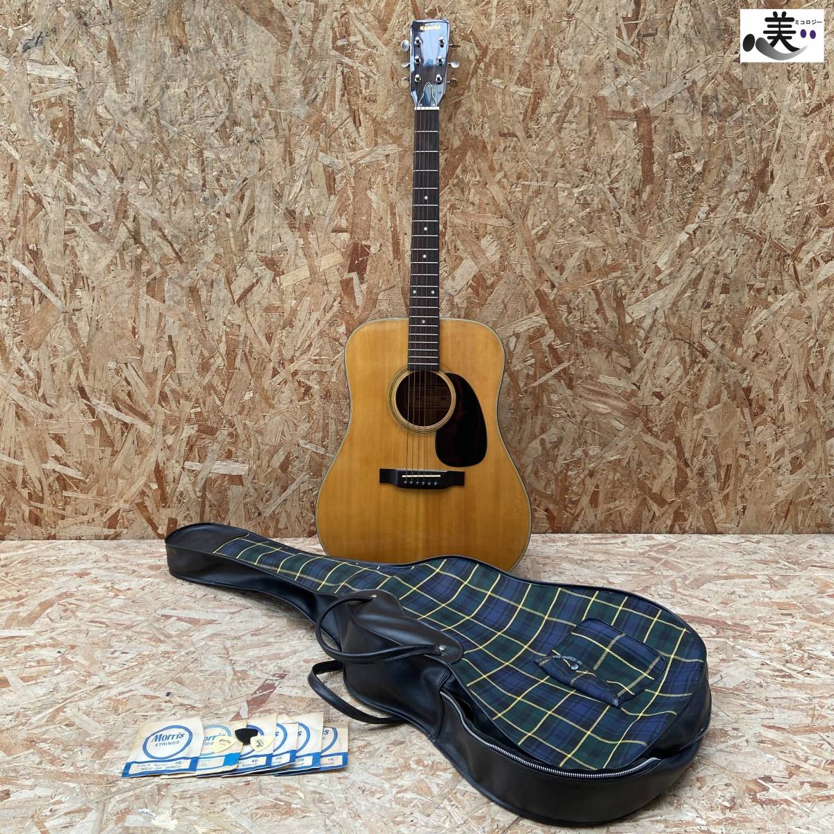 KASUGA アコースティックギター　クラシックギター　W-202 甲MJ11393 KASUGA GUITAR W202 アコースティックギター 春日楽器