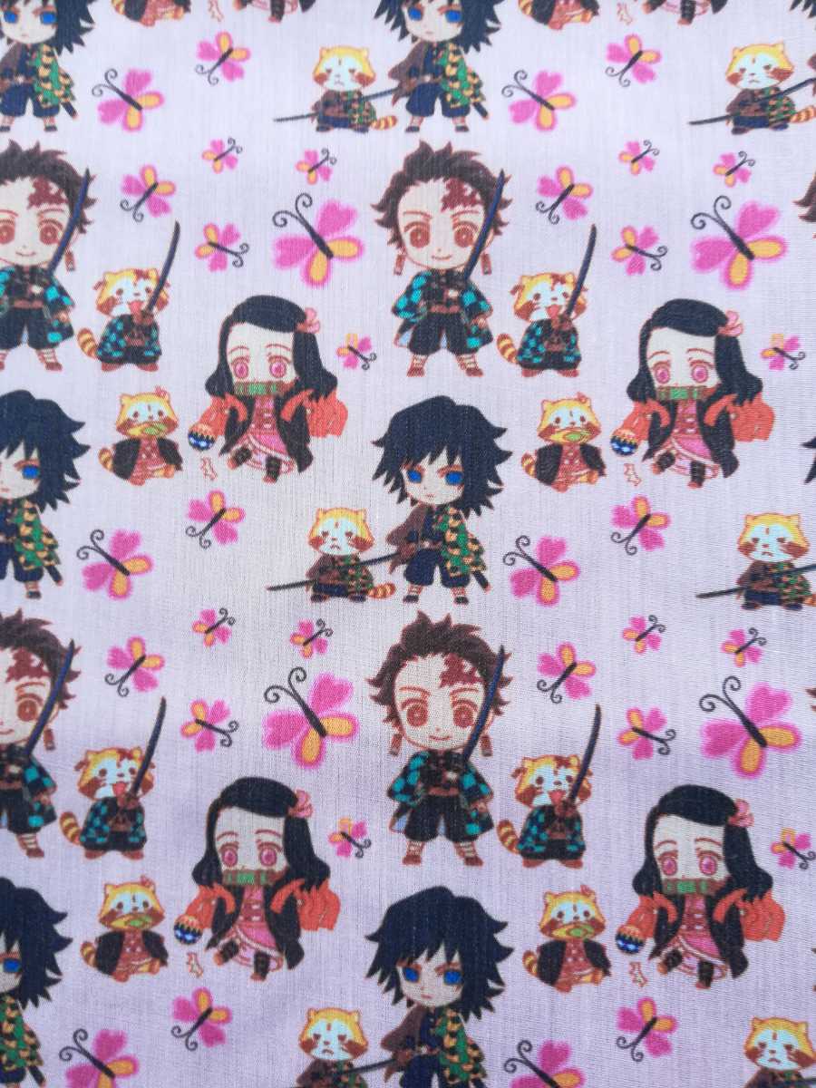 薄手 鬼滅の刃 キャラクター風 生地 端切れ ポリエステル綿 約縦46 横46 D 炭治郎たんじろう 禰豆子ねずこ 冨岡義勇 の落札情報詳細 ヤフオク落札価格情報 オークフリー スマートフォン版