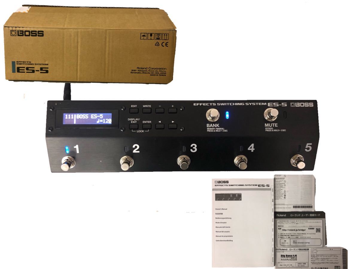 BOSS ES-5 Switching System ループスイッチャー（中古
