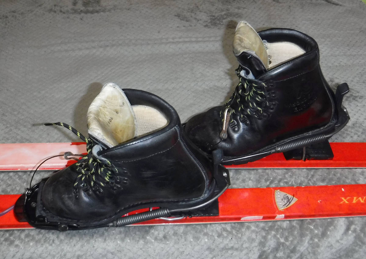 テレマークスキーブーツセット（ジュニア用） テレマークスキーNTN 板