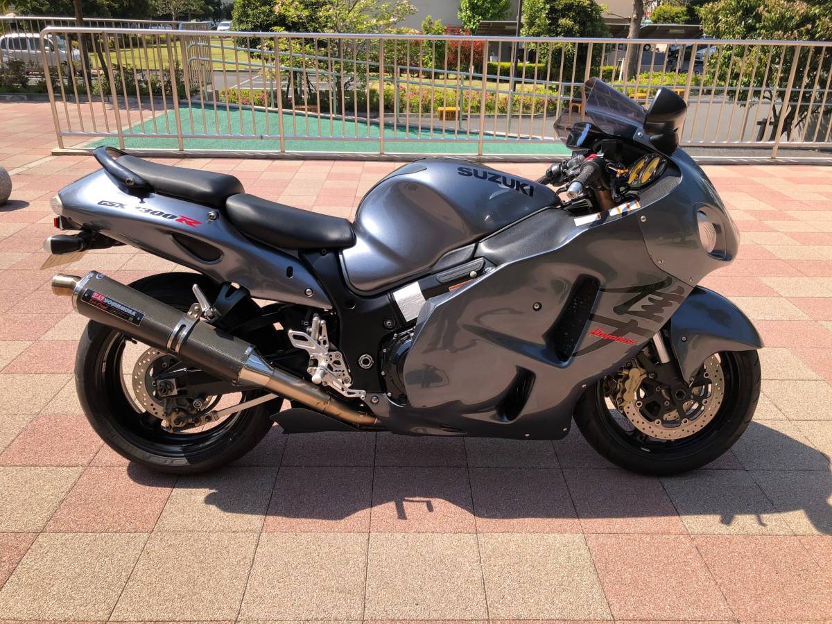 スズキ GSX1300R 隼 2002年240台限定車 北米仕様 車検取立て♪の落札