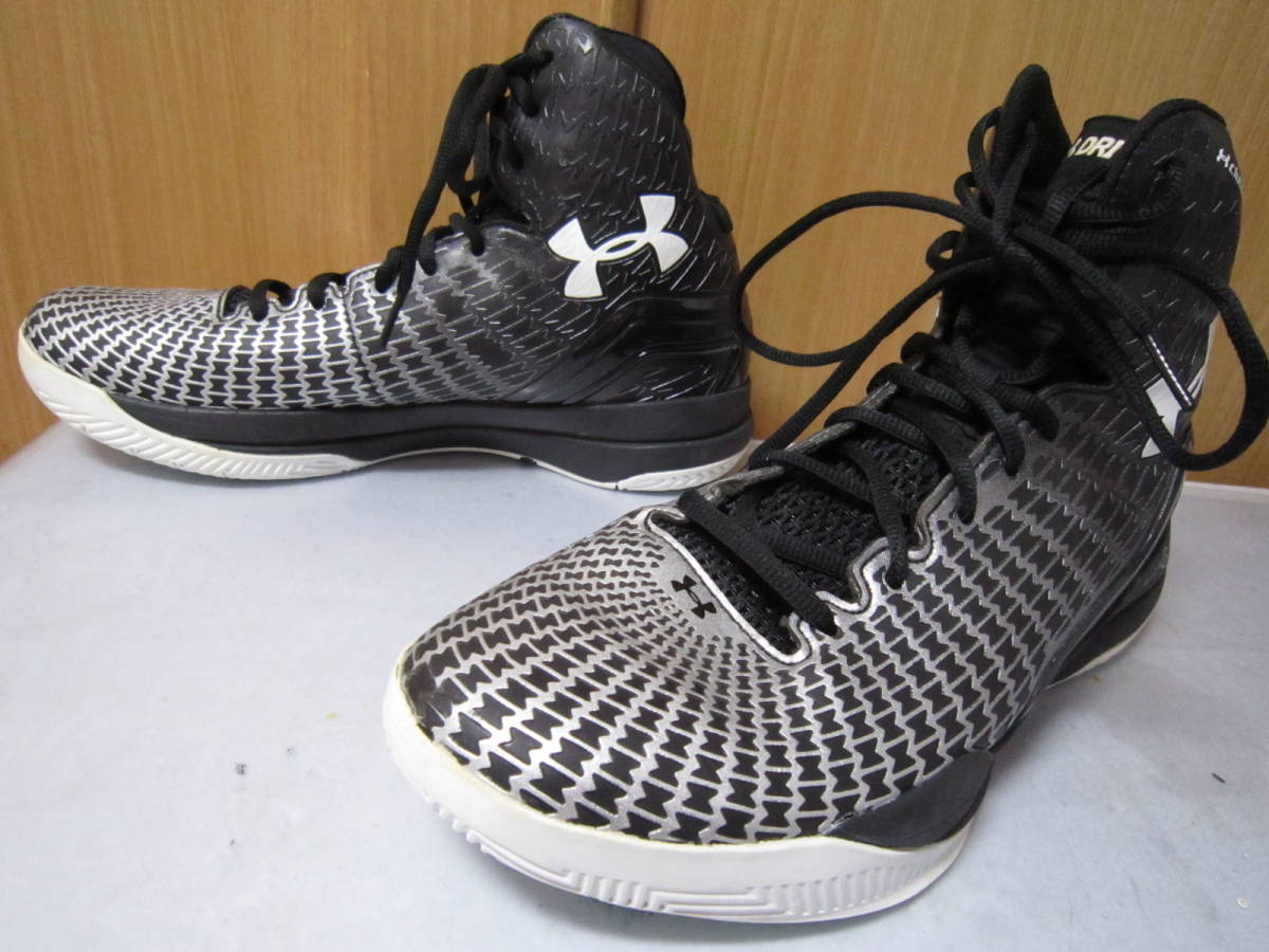 Ua アンダーアーマー クラッチフィット ドライブ 007 黒銀白 27 5cm Us9 5 Under Armour Clutchfit Drive K2104c の落札情報詳細 ヤフオク落札価格情報 オークフリー スマートフォン版