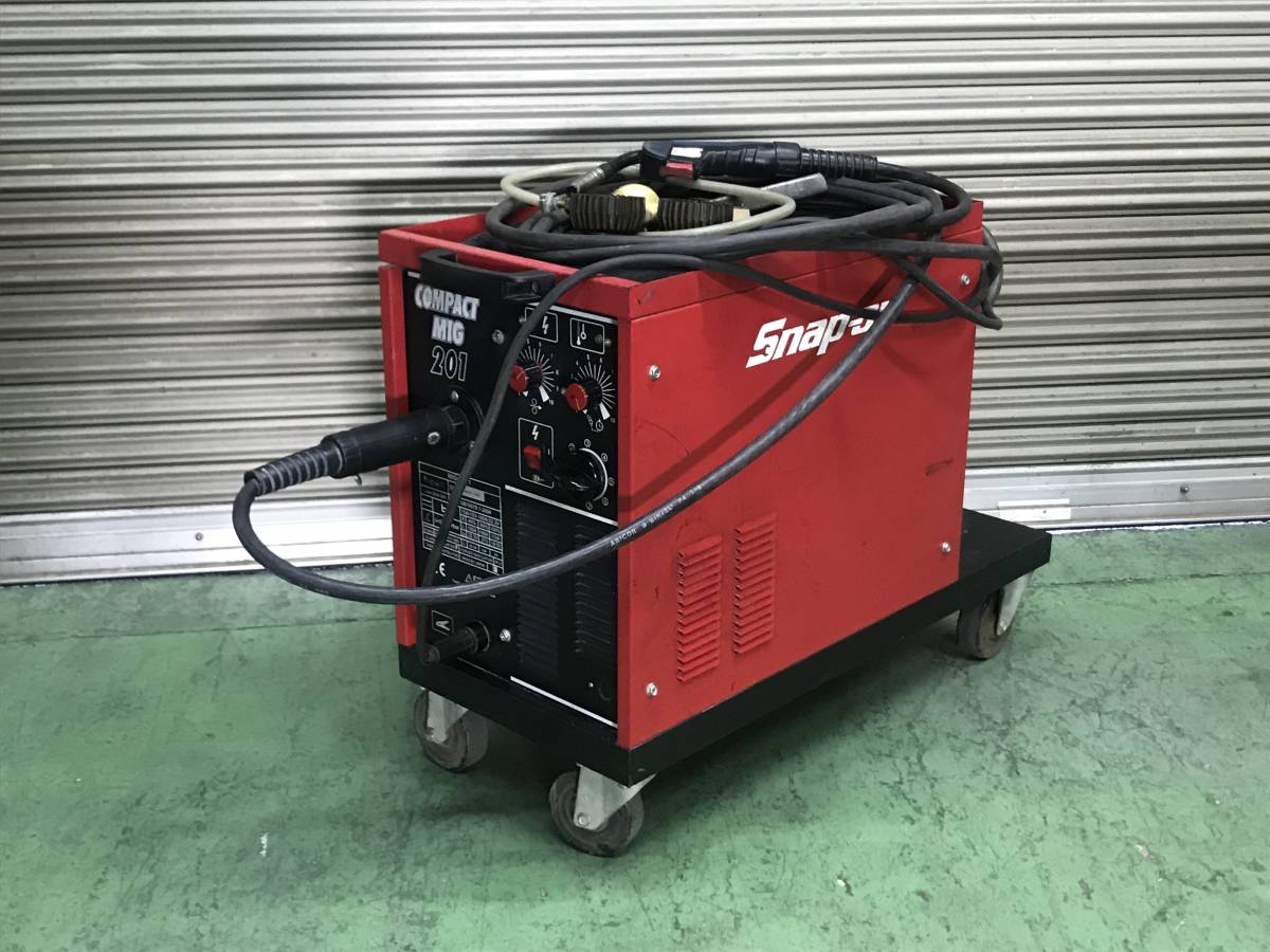 半自動溶接機 COMPACT MIG 201 自動車板金 修理 中古品 三相200V MS