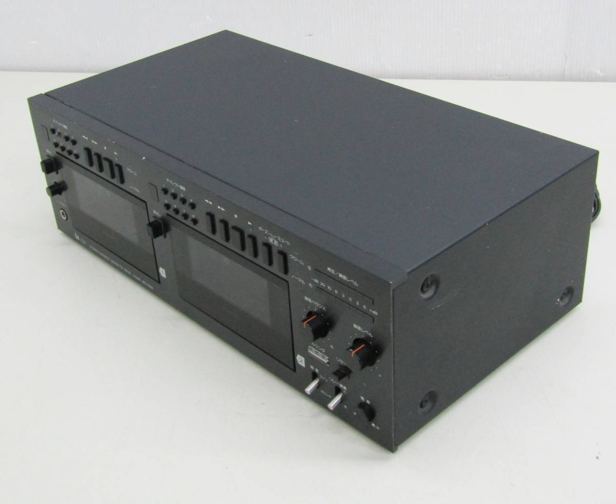 TOA ステレオ ダブルカセットデッキ md-2300