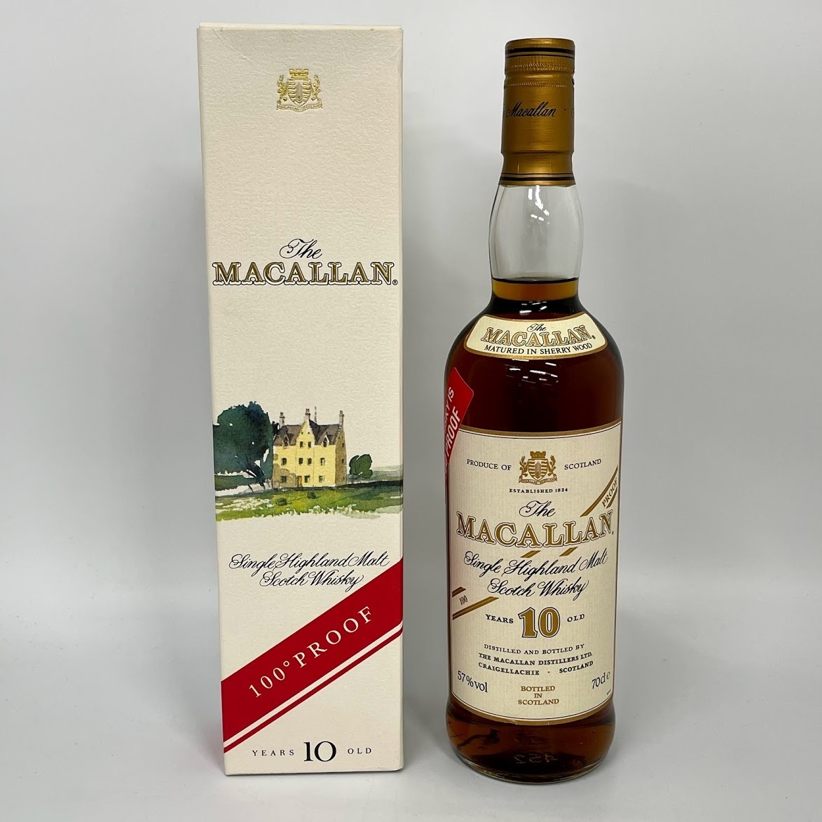 1* 未開栓 MACALLAN マッカラン カスクストレングス 10年 シングルハイ