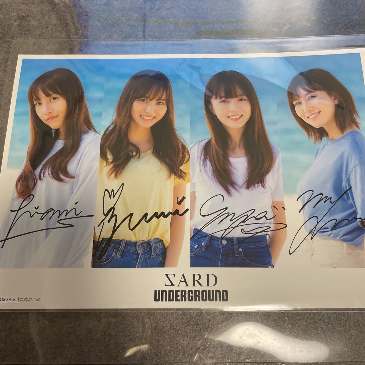 SARD UNDERGROUND サイン色紙セット 2025年最新】sard underground サインの人気アイテム - メルカリ
