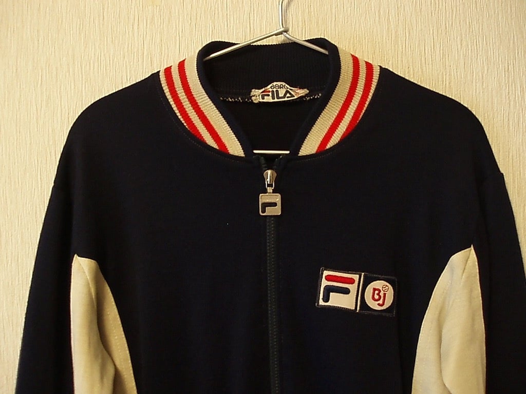 【超希少】70s FILA BJ ビヨンボルグ トラックジャケット イタリア製