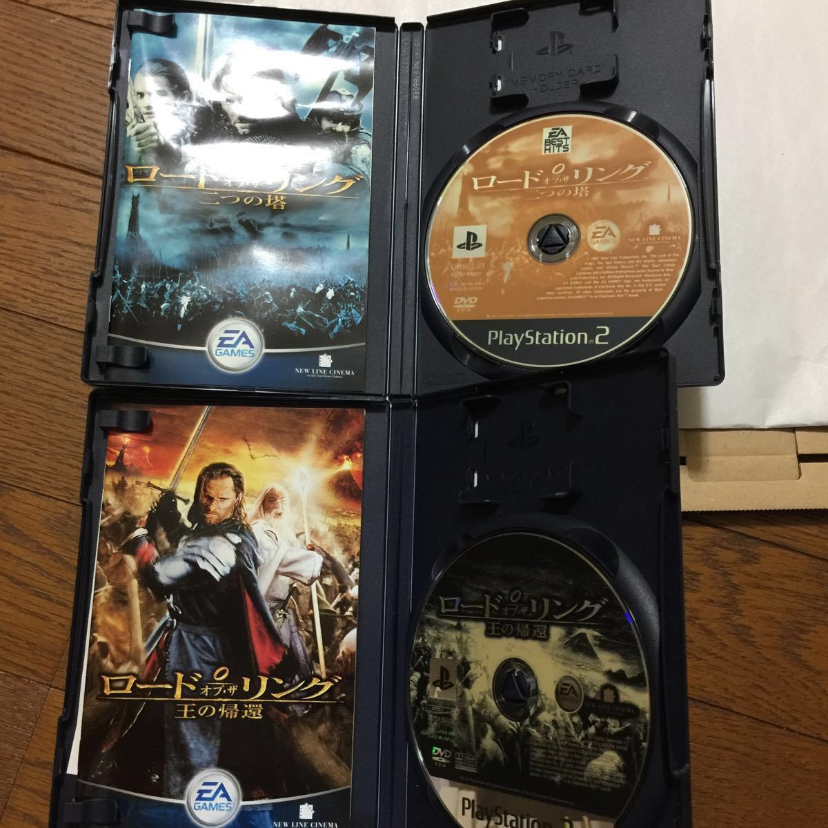Ps2ソフト ロードオブザリング 二つの塔 王の帰還 の落札情報詳細 ヤフオク落札価格情報 オークフリー スマートフォン版