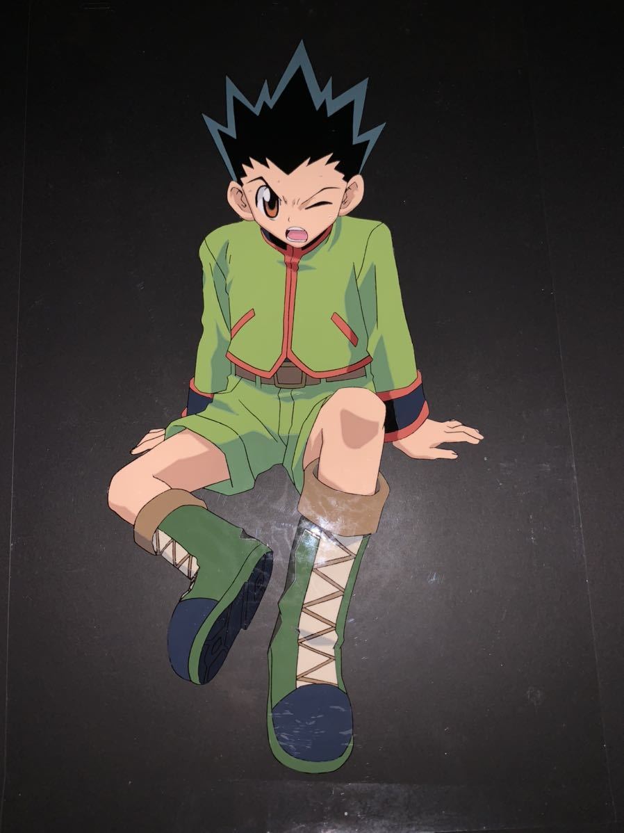 Hunter Hunter ハンターハンター ゴン 大判セル画 の落札情報詳細 ヤフオク落札価格情報 オークフリー スマートフォン版