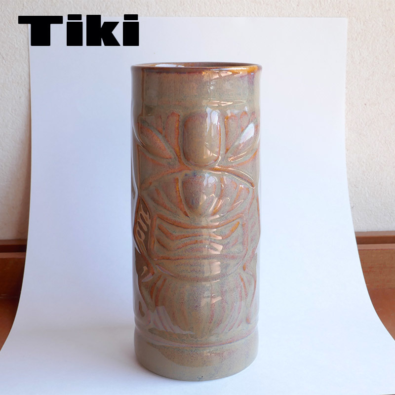 陶器 ティキ フラワーベース 花瓶 ハワイ Tiki の落札情報詳細 ヤフオク落札価格情報 オークフリー スマートフォン版