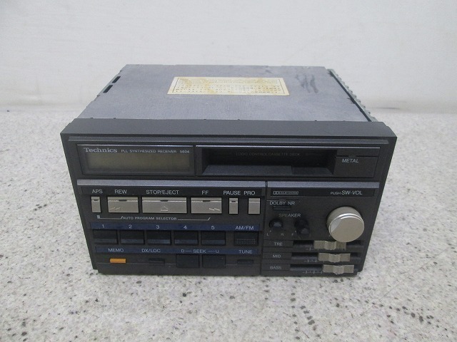 Technics テクニクス カセットデッキ PLL SYNTHESIZED RECEIVER 5604