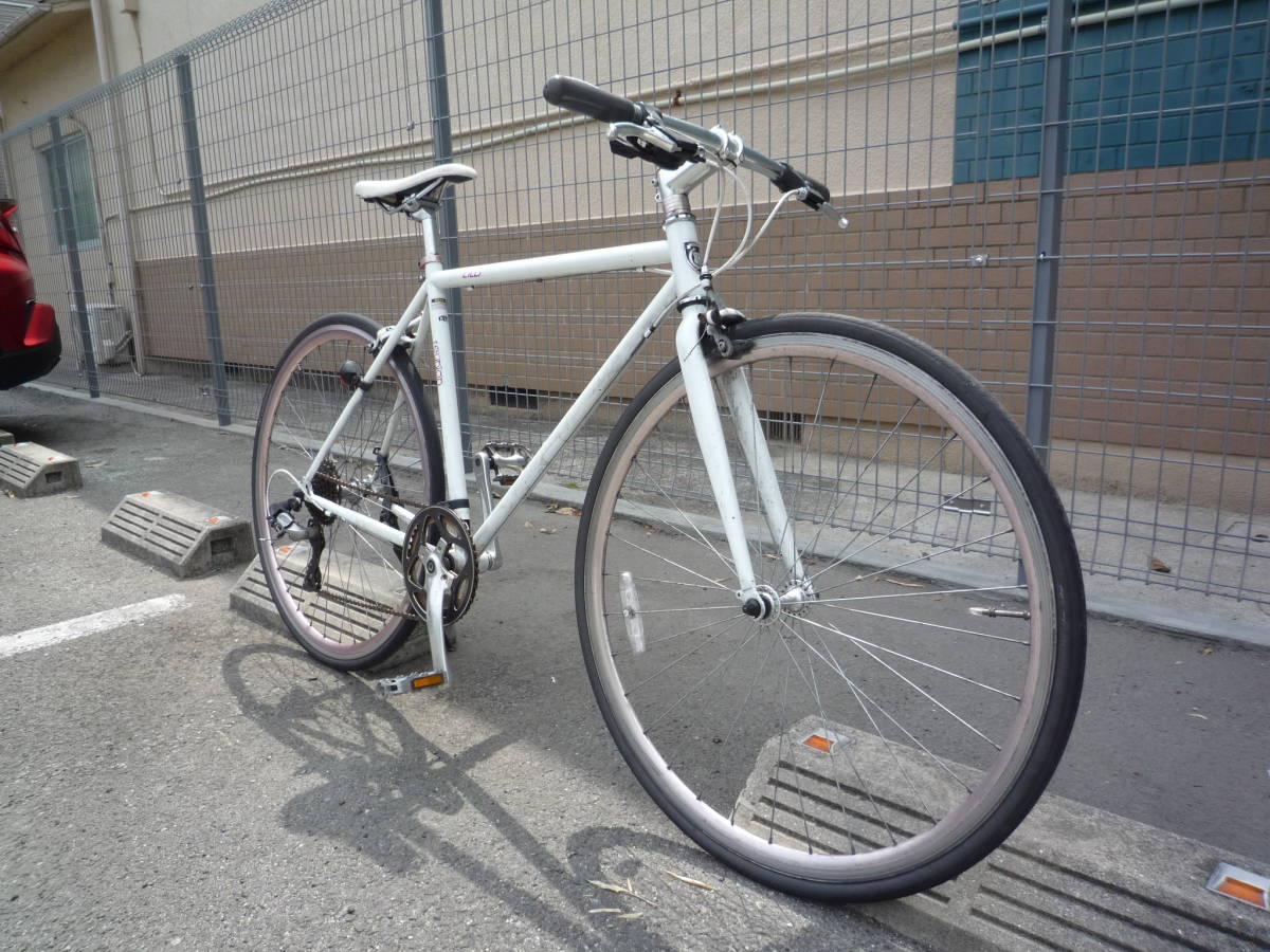 reunion[レユニオン]Liw 700cクロスバイク 8speed/ホワイト【購入者