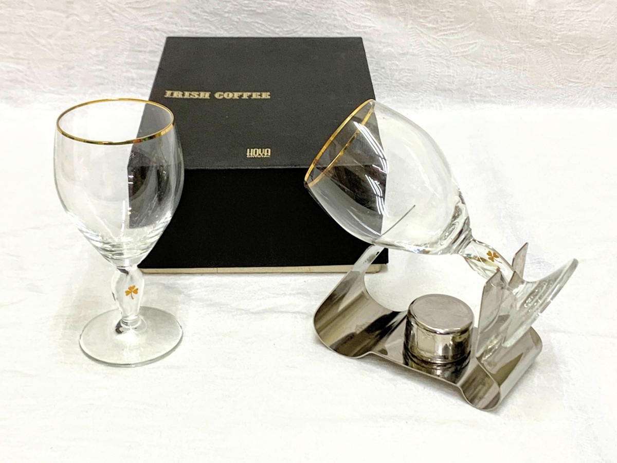 HOYA ホヤ クリスタル ホットグラス 2ヶセット アイリッシュコーヒー