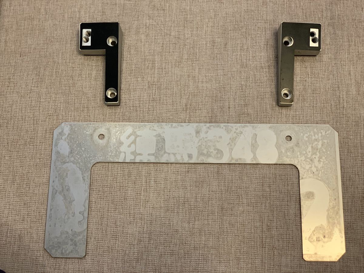 サンライズブルーバード千駄木オリジナル ポルシェ 後期991 2用 アルミナンバーステー シルバー の落札情報詳細 ヤフオク落札価格情報 オークフリー スマートフォン版