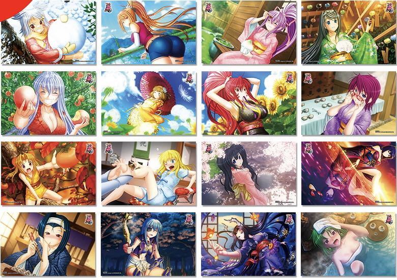 新品 戦国乙女 ポストカード 東軍 西軍 セット 16枚 キュイン萌ーる 戦国乙女6 萌えカットイン の落札情報詳細 ヤフオク落札価格情報 オークフリー スマートフォン版