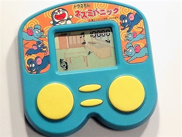 ドラえもん ネズミパニック エポック社 レトロ lsi lcd 電子ゲーム