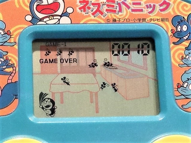 ドラえもん ネズミパニック エポック社 レトロ lsi lcd 電子ゲーム