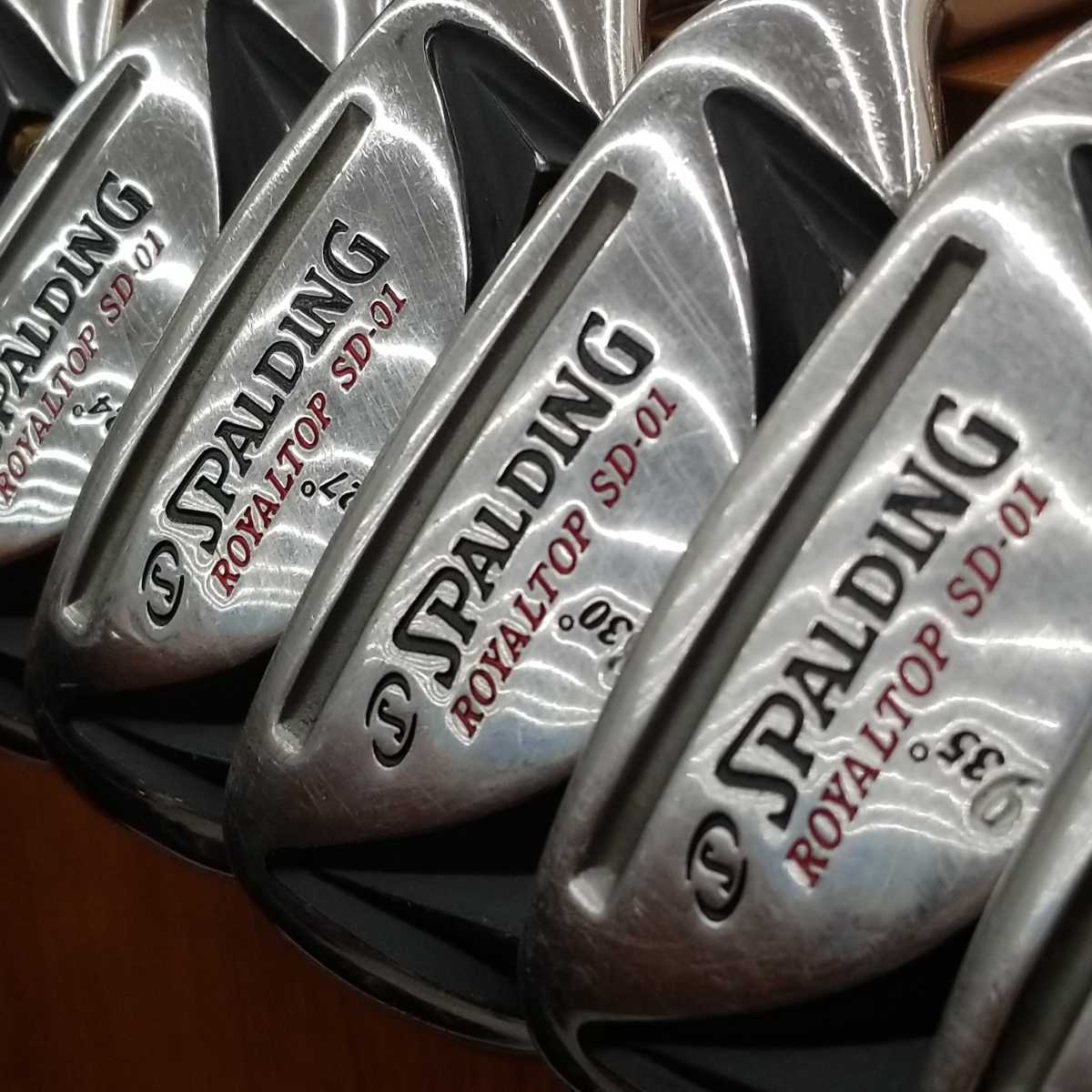 SPALDING スポルティング アイアンセット ロイヤルトップ SD-01
