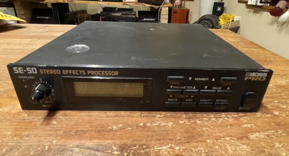BOSS SE-50 BRB-100 アダプター付き BOSS SE-50 BRB-100 アダプター付き