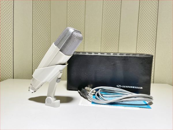 現状品 SENNHEISER ゼンハイザー MD422U ダイナミックマイク ホルダー