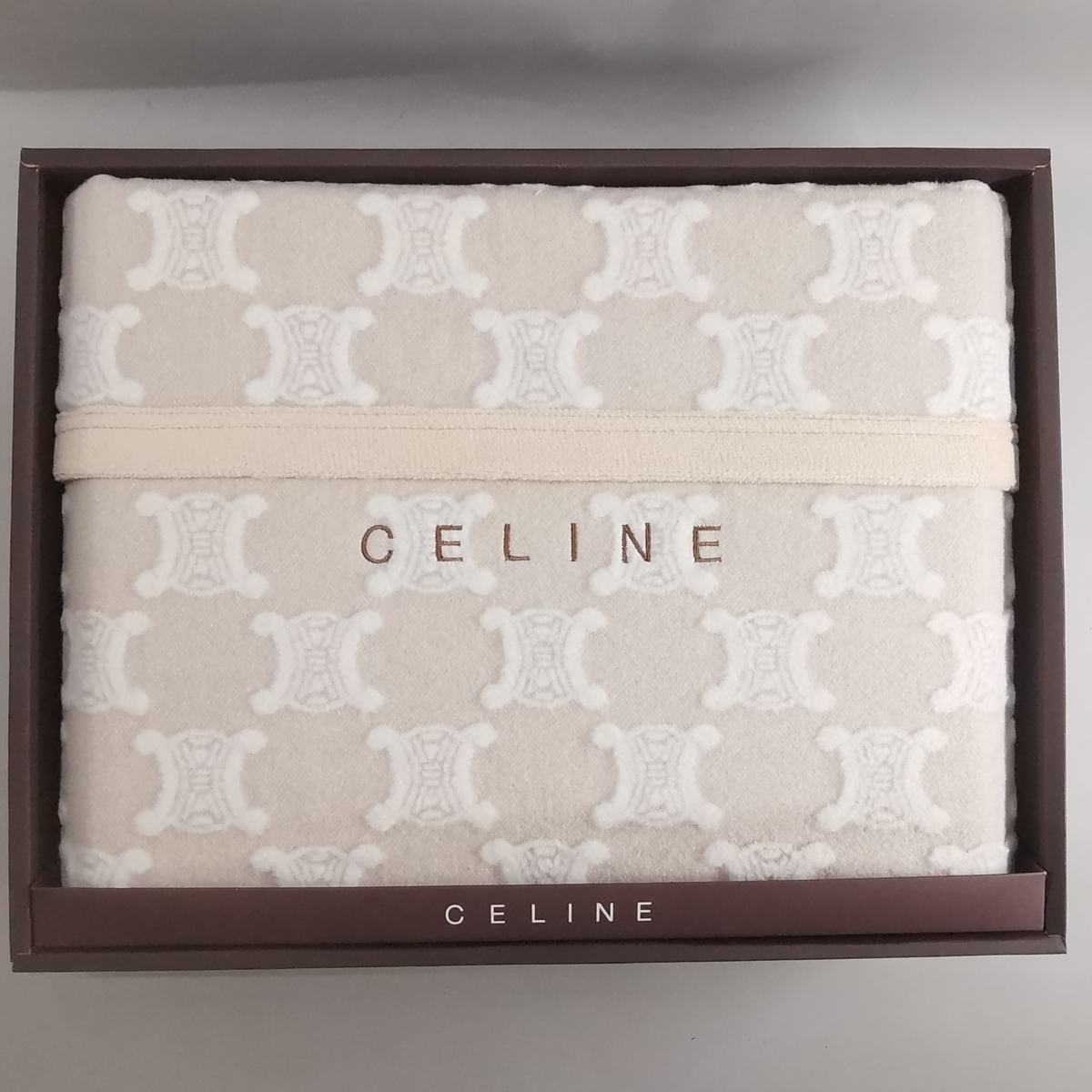CELINE 綿毛布2枚 西川産業 CELINE 綿毛布2枚 西川産業