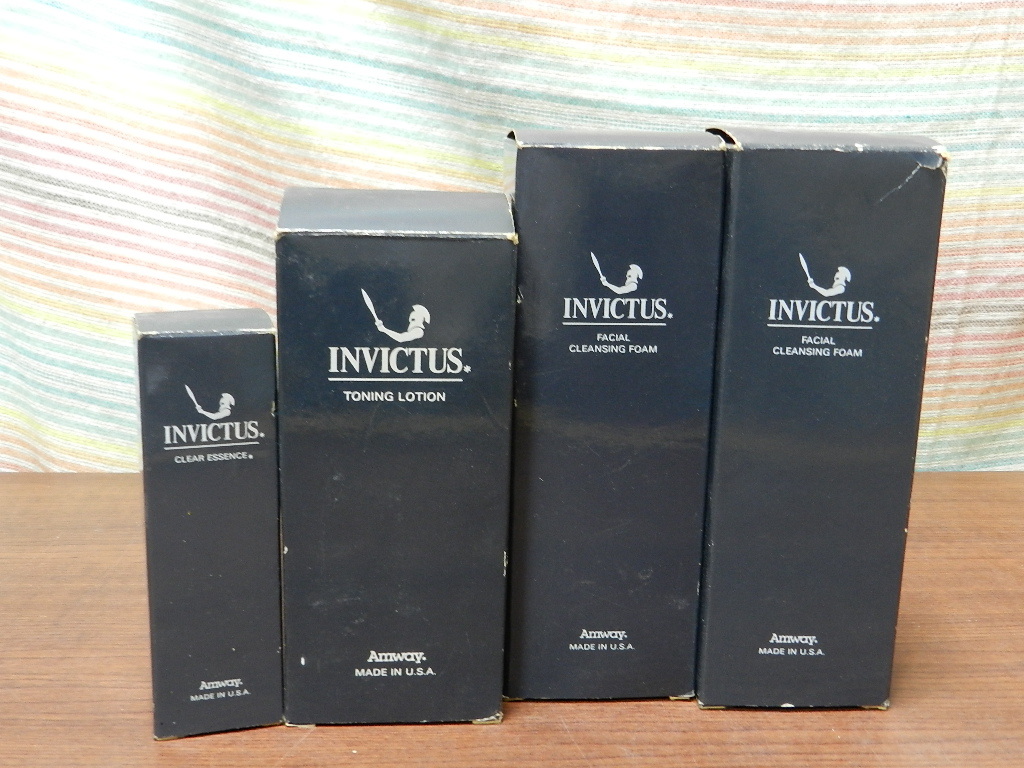 アムウェイ インヴィクタス フェイシャル クレンジングフォーム 4本
