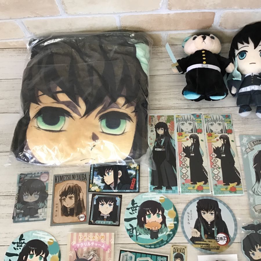 現状】 キャラ分け 鬼滅の刃 時透無一郎 グッズ ぬいぐるみ アクリル