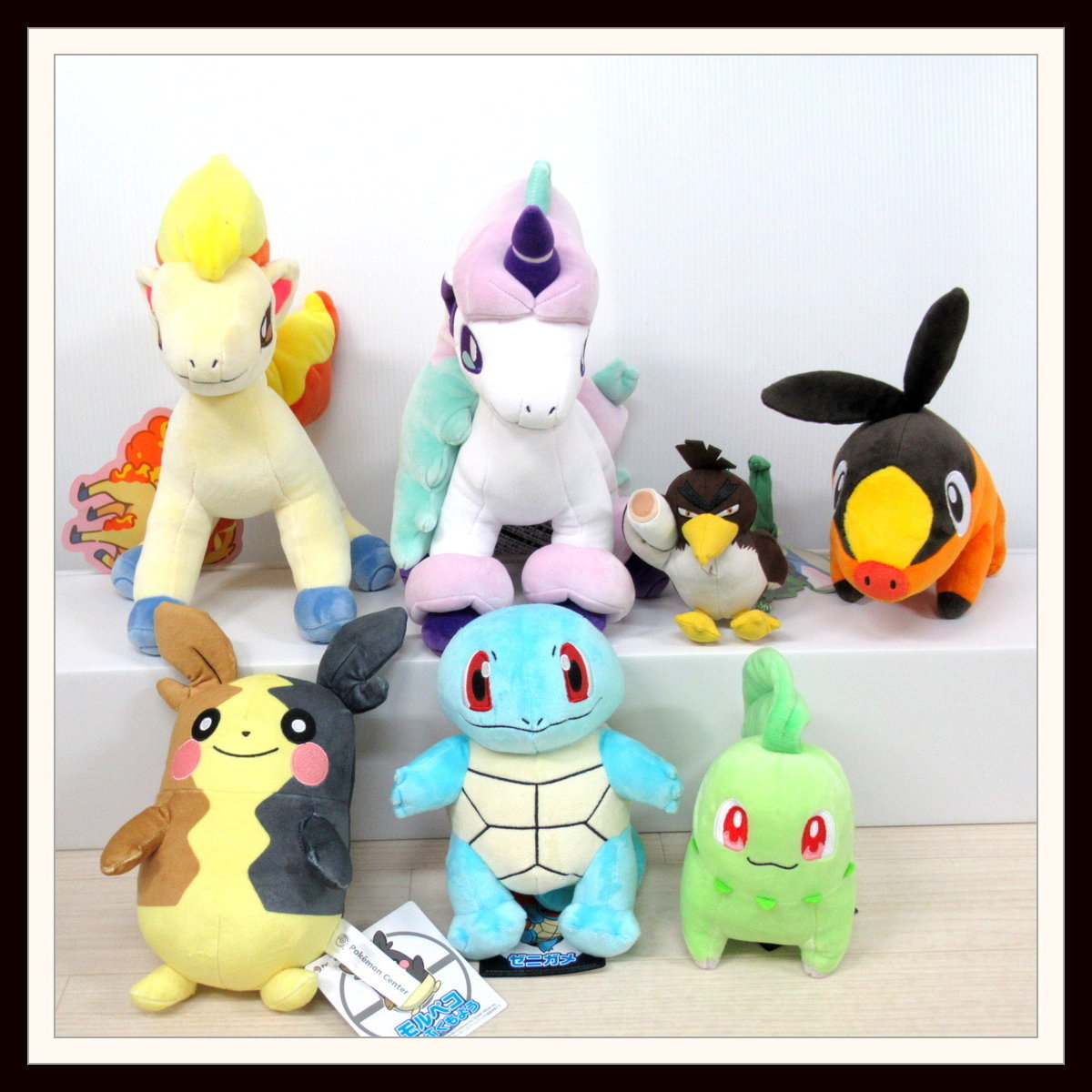 同梱可 良品 ポケモンセンター限定 ぬいぐるみ 7点セット チコリータ モルペコ カモネギ ガラル ポニータ ゼニガメ ポカブ の落札情報詳細 ヤフオク落札価格情報 オークフリー スマートフォン版
